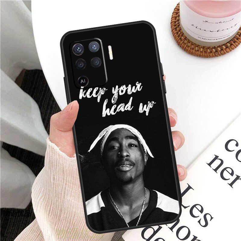 

Rapper 2pac Tupac Case For Oppo A18 A74 A57 A17 A77 A38 A58 A78 A98 A54 A94 A80 A60 A40 A96 A76 A16 A15 A5 Pro OPPO A78 5G