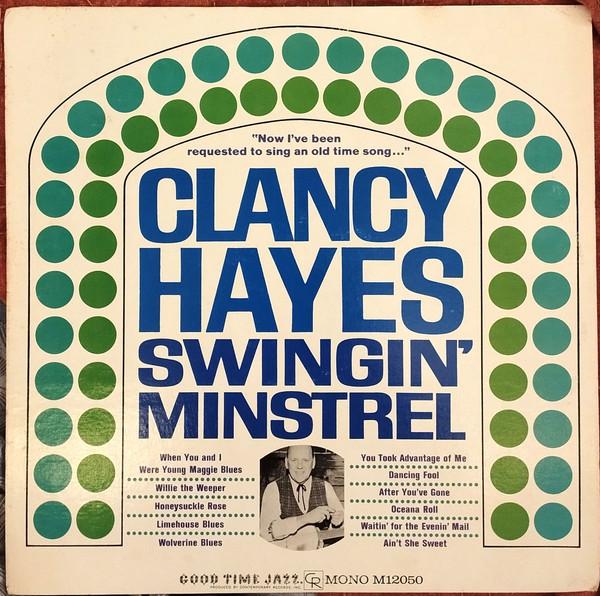 

LP Record CLANCY HAYES Swingin Minstrel M12050 GOOD TIME JAZZ 1963 Japan Jazz Used