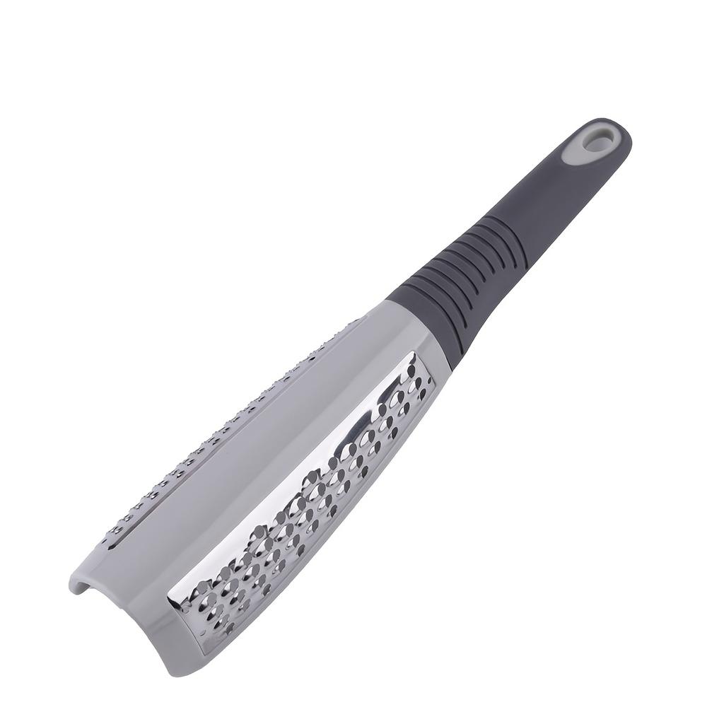 2026 NEW Stainless Steel Double-sided Grater Multifunctional Cheese Grater Potato Loofah Grater Kitchen Gadget Non-slip Handle