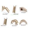 24TE Hamster Kletterleiter/Brücken Holz- Kletterspielzeug Brücke Käfig Dekoration für Hamster Rennmäuse Mäuse & Kleintiere
