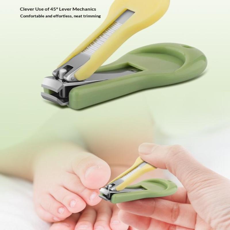 Çocuk Tırnak Bakım Seti Bebek Tırnak Makası Bebek Tırnak Bakım Aleti Seti Çocuk Güvenli Taşınabilir Tırnak Makası Düzeltici Törpü Sümük Klipsi Kutulu