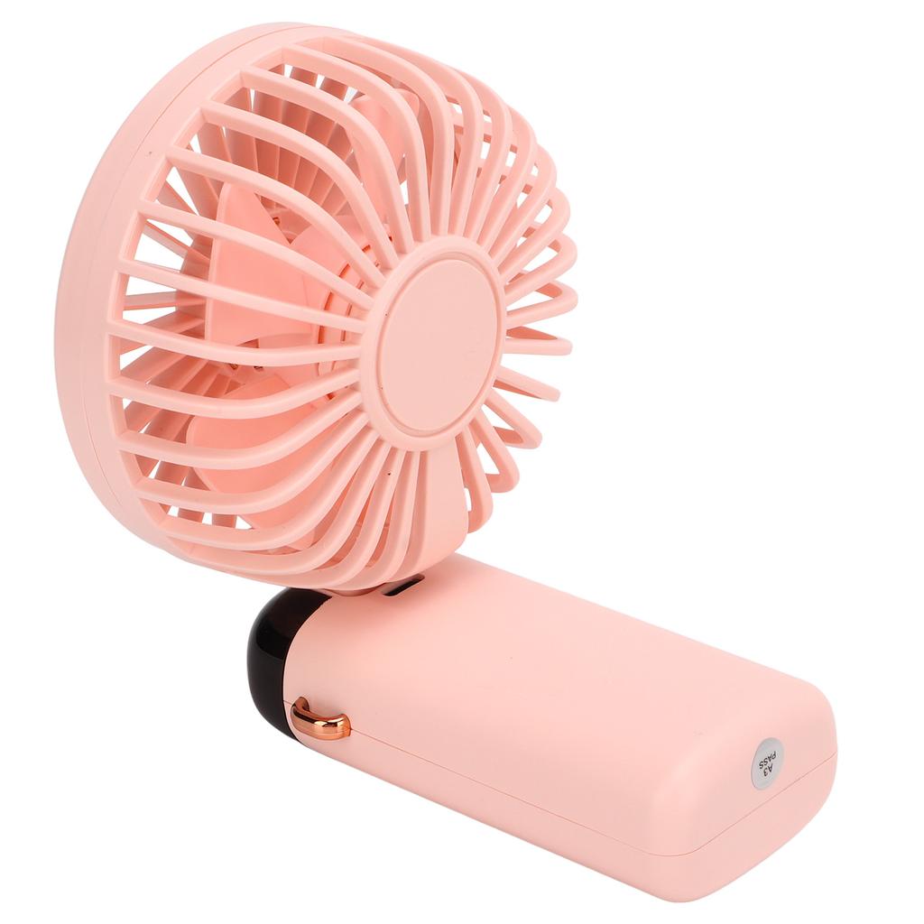 Neck Fan 5 Speed Mode Strong Airflow LED Battery Indicator Detachable Hands Free USB Handheld Fan