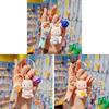 Cute Cartoon Animal Keychain Resin Pendant For Gift Festival Celebration