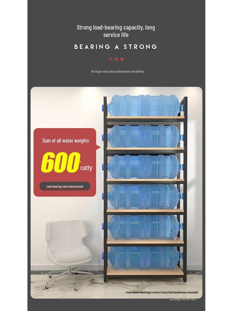 Multi-layer Storage Rack for Supermarkets, Warehouses, and Offices