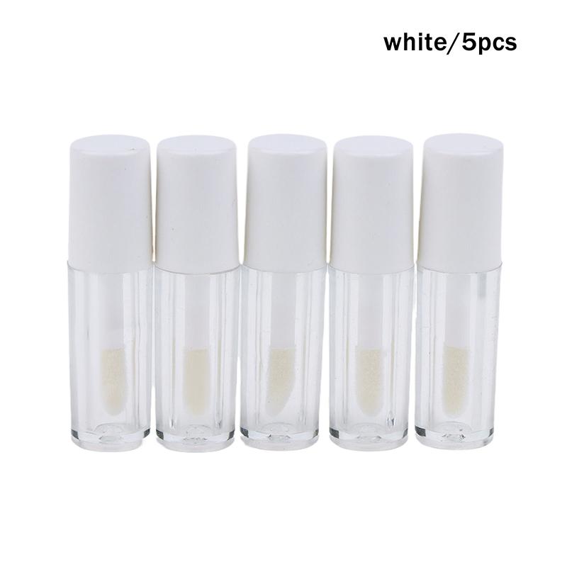 1/5 Pcs 1.2G Empty Lip Gloss Tube Diy Plastic Portable Liquid Lipstick Container Mini Lip Gloss Tube