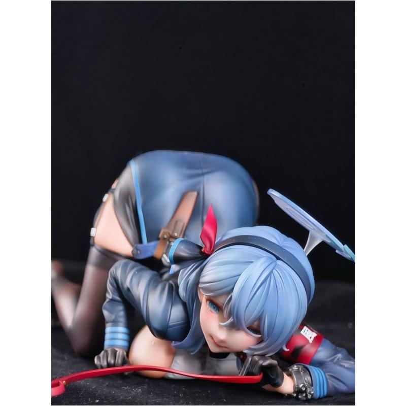 2 Styles Blue Archive Amau Ako Kneeling Standing Pose Anime Figure Set Collectible Statue Desktop Decoration Gift