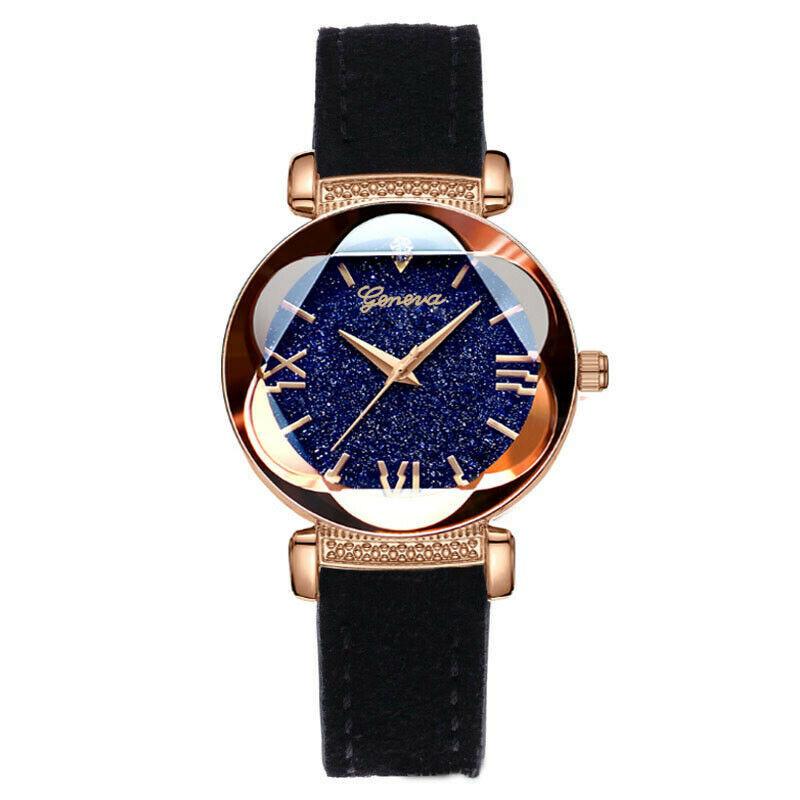 Ladies Watch Starry Sky Wrist Watch Women Bracelet Watches Magnetic Stainless