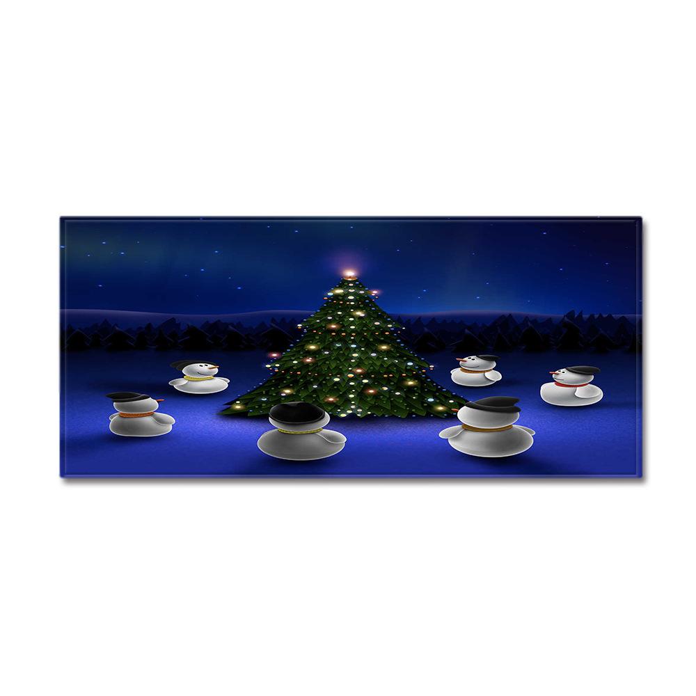 Christmas Kitchen Sand Carpet Doormat Long Floor Mat