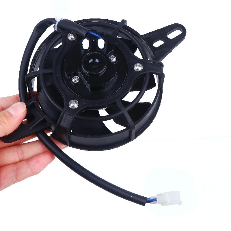 1 Pezzo Radiatore Elettrico Motore 12V Ventola di Raffreddamento per Moto Raffreddatore Olio Adatto Per Atv Veicolo Fuoristrada