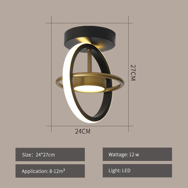 Candelabru cu LED modern pentru decorarea camerei de zi Plafoniera hol coridor dormitor restaurant balcon corpuri de iluminat pentru casă