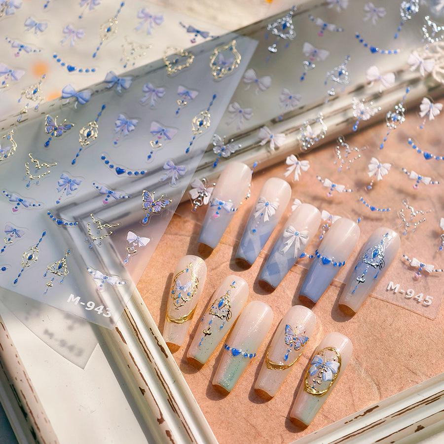 

Ferro Minimalist Hot Stamping Nail Stickers M943