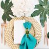 4Pcs Nutcracker Napkin Rings Alloy Reusable Elegant Napkin Buckles Holiday Dining Table Decor Christmas Party Accessories