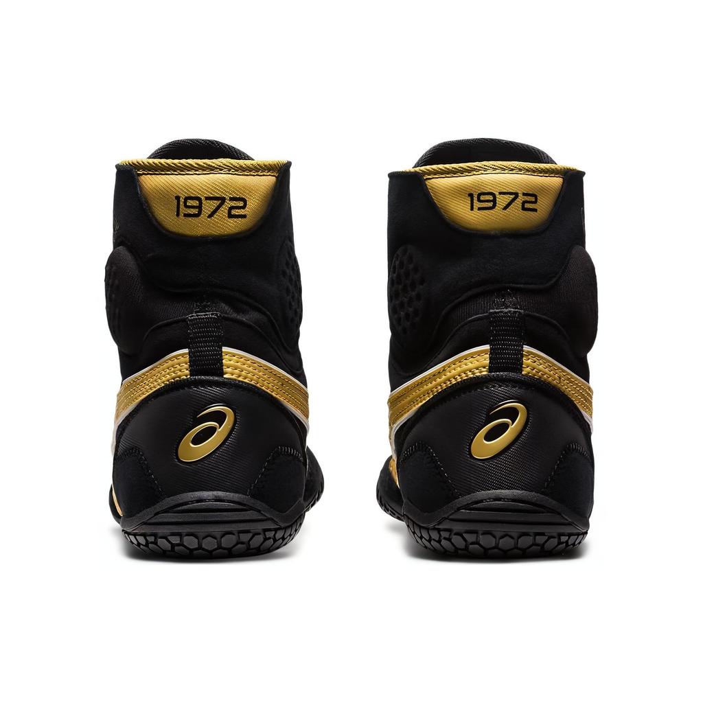 New Asics Dan Gable Evo 3 'Black Rich Gold' 1081A052-001