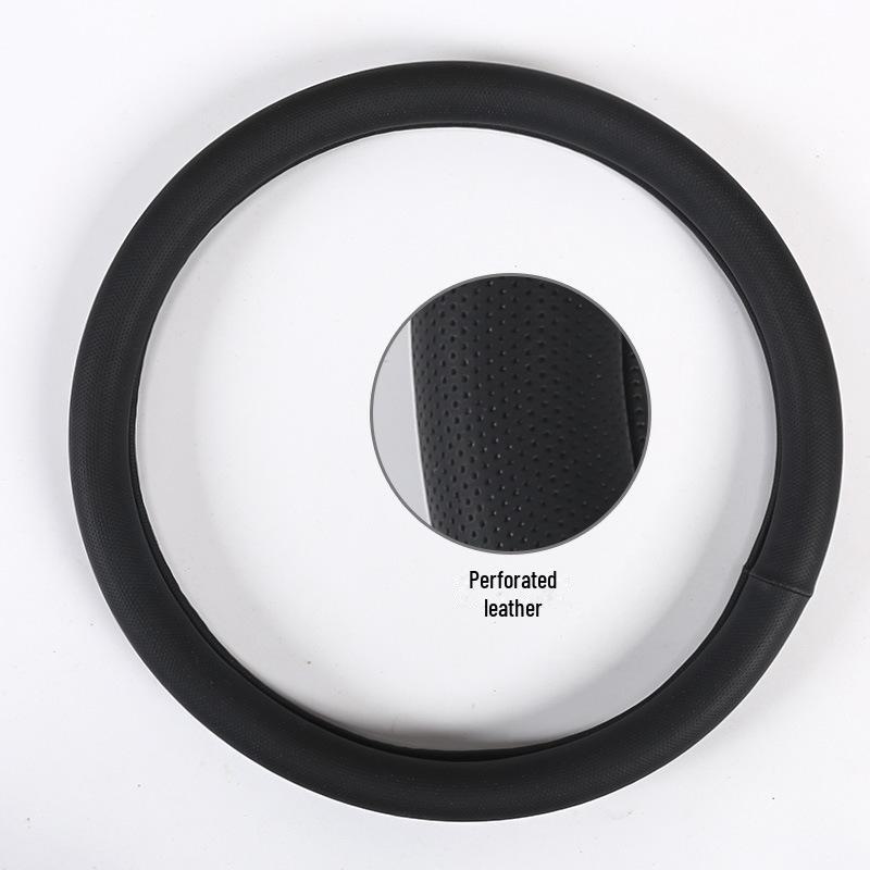 

Чехол на руль из дышащего ледяного шелка на все времена года: Универсальная крышка ручки автомобиля 38 cm