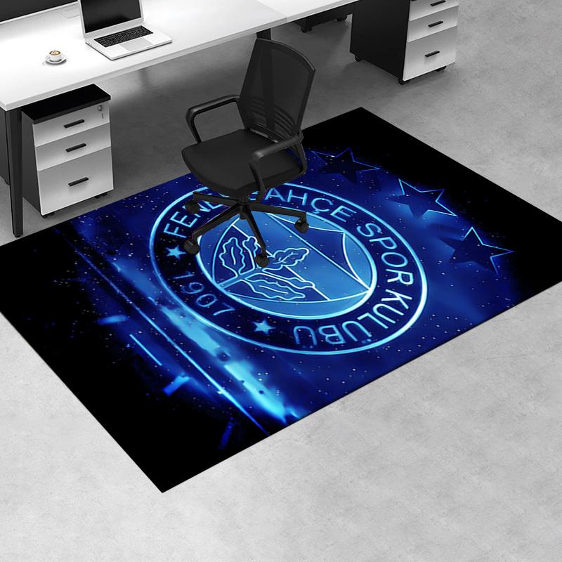 1pc Fenerbah?e Sports Club,Istanbul,Turkey Office Carpet Soft Polyester Entrance Carpet Washable Non