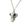 Les Trésors De Lily [N8176] - Silver 'Elephant' Designer Necklace