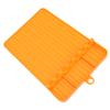Silicone Griddle Tools Mat Heat Resistant Washable Reusable Soft Flexible Silicone Grill Side Shelf Mat for Baking Grilling Camping