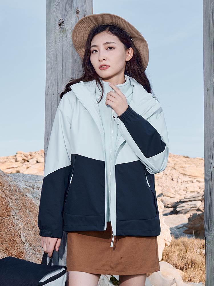 2025 Unisex 3-in-1 Detachable Small Mountaineering Jacket - Windproof & Waterproof