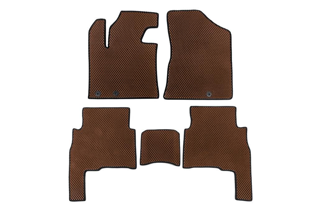 

Rugs 2009-2012 (EVA, Brown) for Kia Sorento II XM