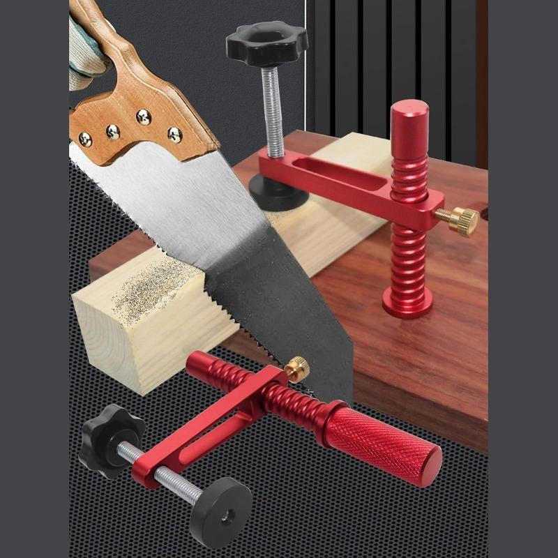 2pcs Bench Dog Clamp Quick Hold Down Table Clamp Adjustable Desktop Quick Acting Bench Dog Clamp for Woodworking Tool Workbench Accessories