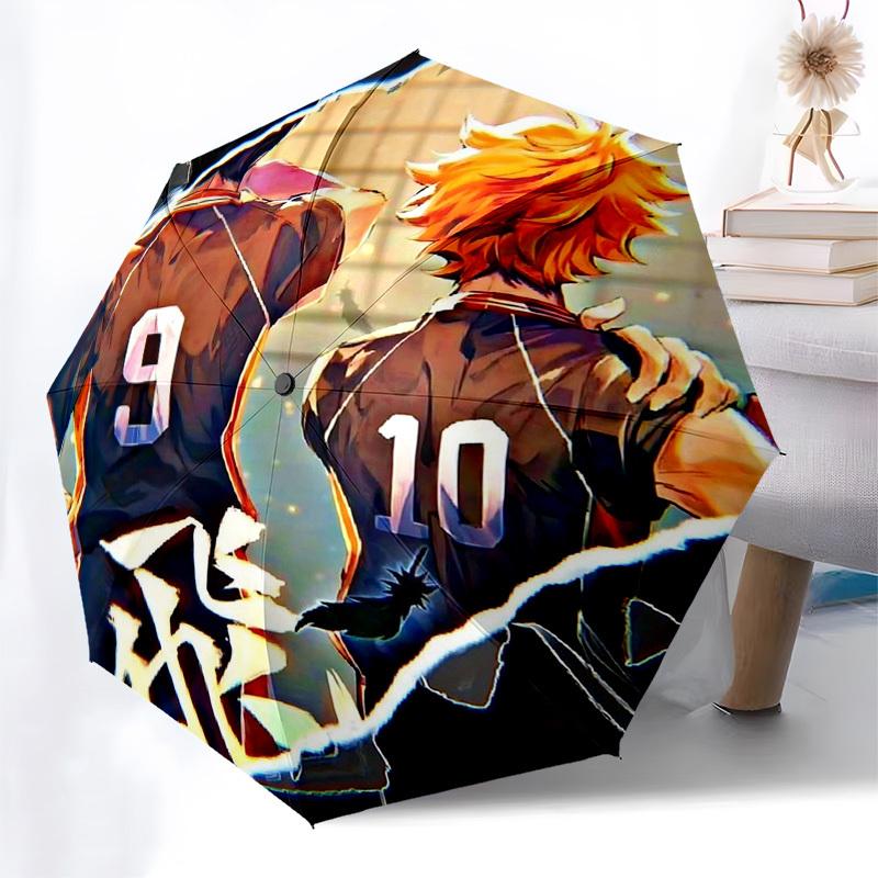 

1pc Chucky s KnifeAutomatic Opening Umbrella with Foldable Design, Iron Frame, Outdoor Use, Gift for Fans, Travelers, Daily Use.H037