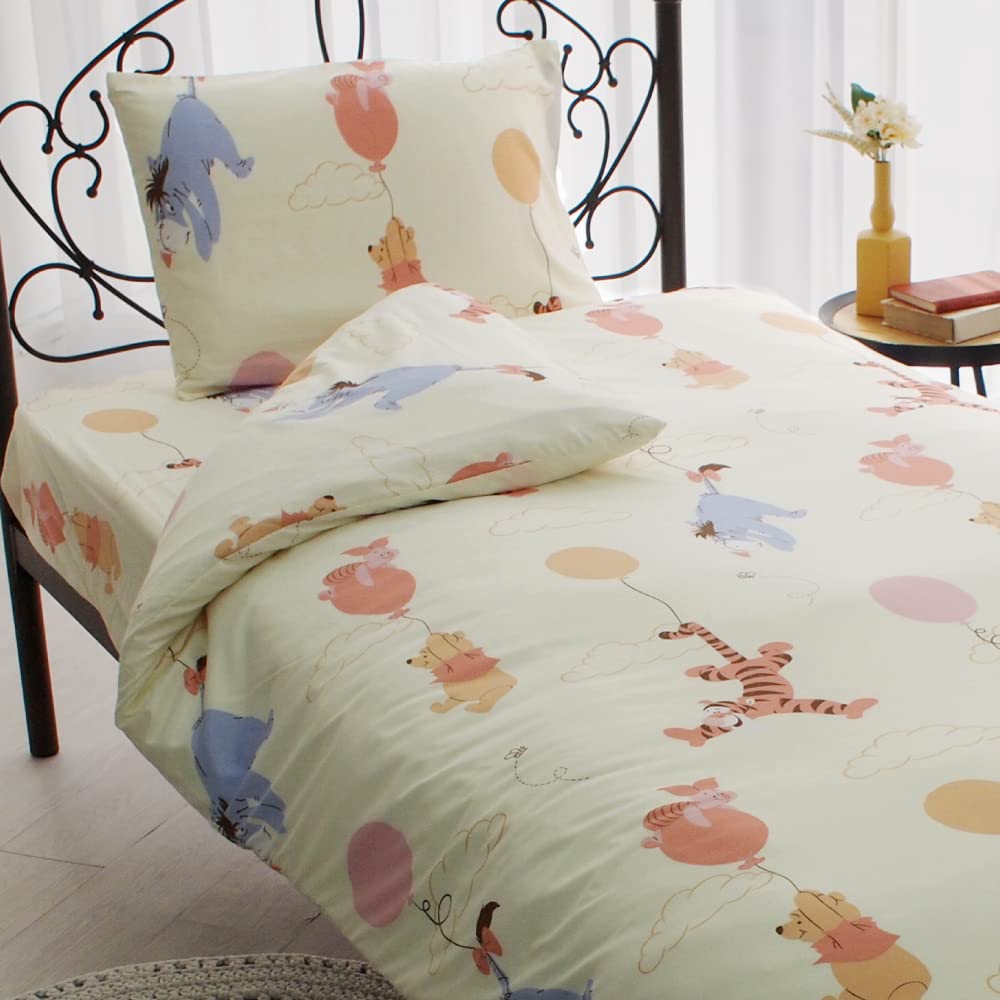 

Disney Winnie the Pooh Duvet Cover Set and 3-Piece (Single, Pillowcases, Sheets, Comforter) SB-655-D