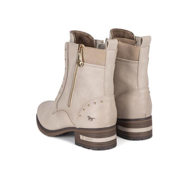 Mustang 1229-522 Beige Ankle Boots