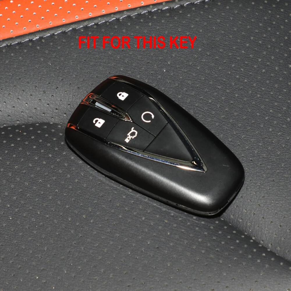Keychain For Changan Unit Unik Cs35 Cs55 Cs75 Plus Uni-V Oshan Z6 X5 X7 Plus Silicone Car Romote Key Caps Holder