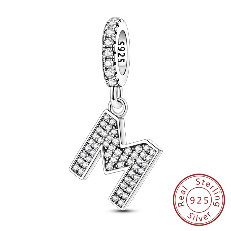 

Girl Original Metal 26 Letters A-Z Alphabet Name Beads Fit Bangle New Charms Pendants Make your own Accessory Making Elegant Fashion Beautiful Lovely