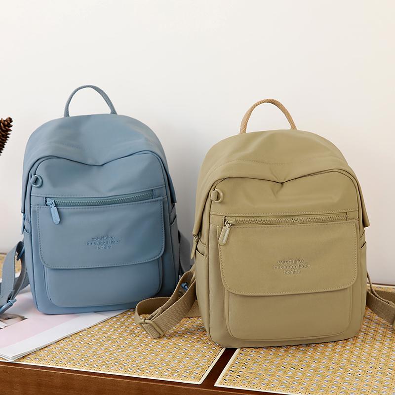 Zaino impermeabile in nylon da donna - Daypack leggero ad alta capacità per scuola, lavoro e viaggi