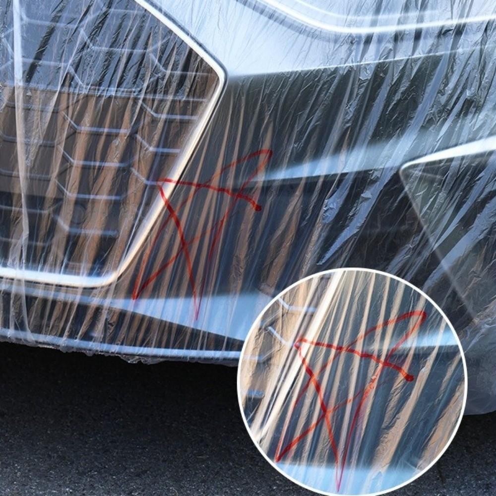 Transparent Exterior Car Cover Dustproof Car Covers Universal Protective Cover  Outdoor