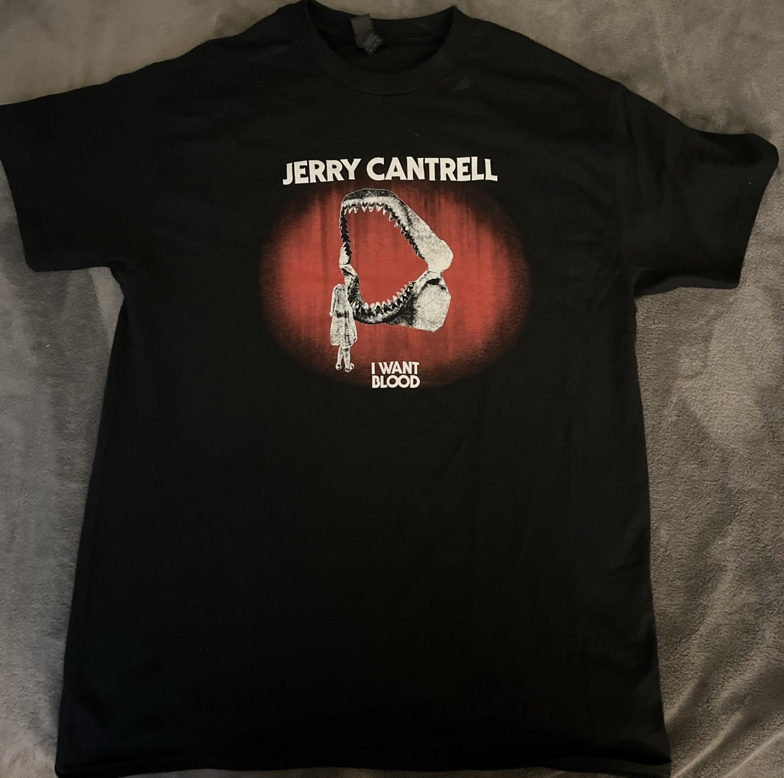 Jerry Cantrell I Want Blood T Shirt Unisex T-Shirt L