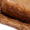 Solid Mitten Supple Soft Color Trim Warm Fashion Wrist Fingerless Women Rabbit Fur Gloves