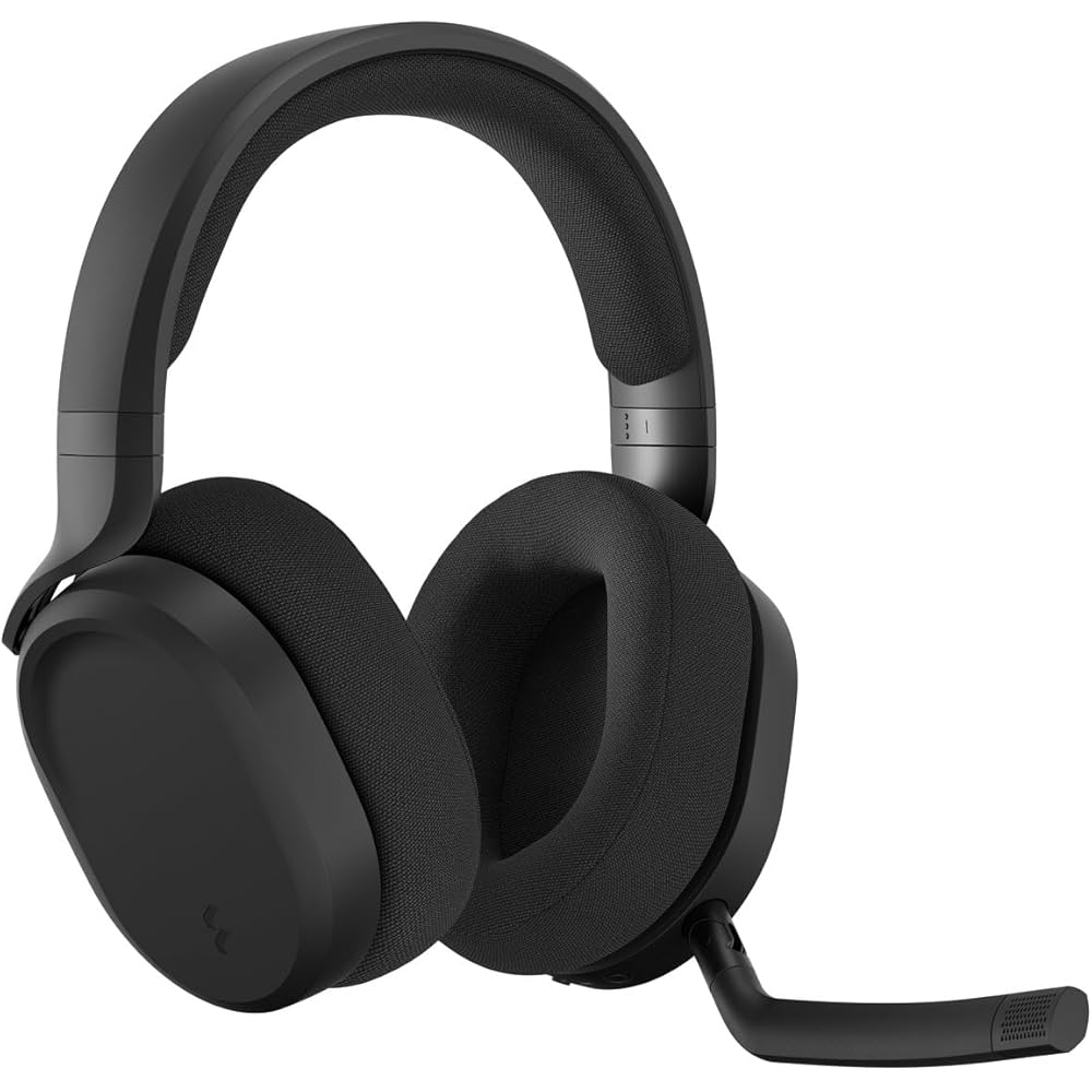 Fractal Design Scape Wireless Gaming Headset Black Ultra Low Latency FD-HS-SCA1-01