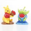 7Pcs Stitch Swim Series Anime Kawaii Ornament Model Collection Doll Toy Christmas Gift Entertaining Play Safe Kid Friendly Fun