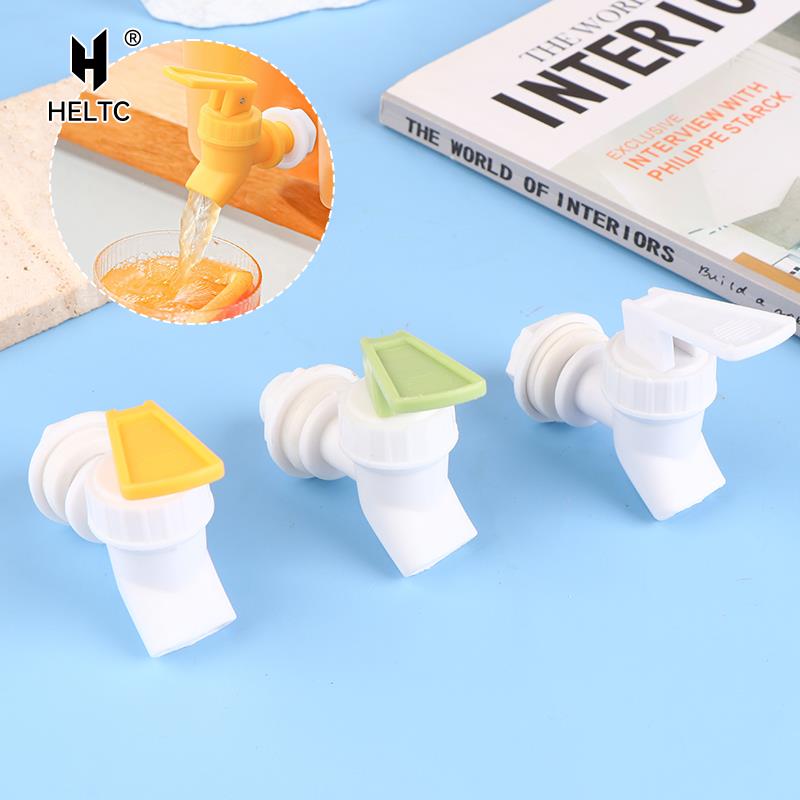 Press Type Juice Bucket Beverage Can Plastic Tap Gebotteld Water Dispenser Wire Diameter Spigot Crane Bibcocks 15mm Nozzle Taps