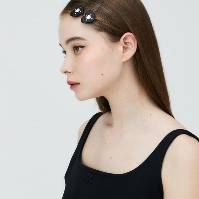 

DNINI Heart Hair Slide(Black) BLACK