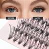 Tool Volume Fluffy False Eyelashes C Curl Professional Grafting Individual Cluster EyeLashes