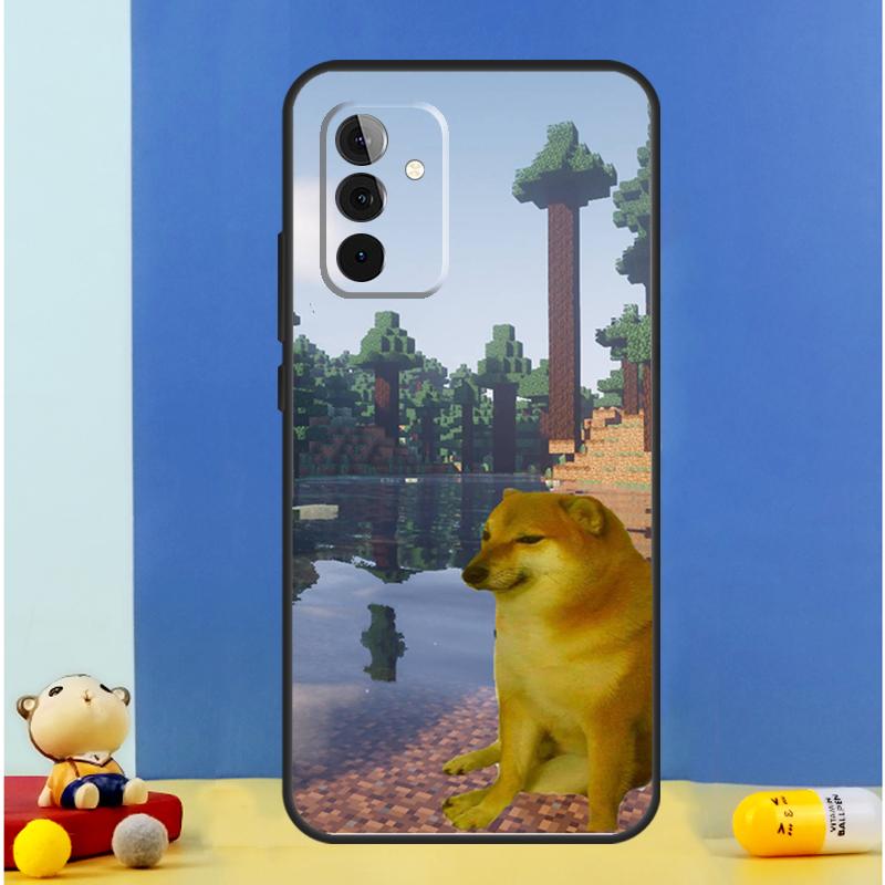 Funny Cheems Doge Case For Samsung Galaxy A54 A34 A14 A13 A23 A33 A53 A52 A32 A12 A56 A36 A16 A15 A35 A55 A17