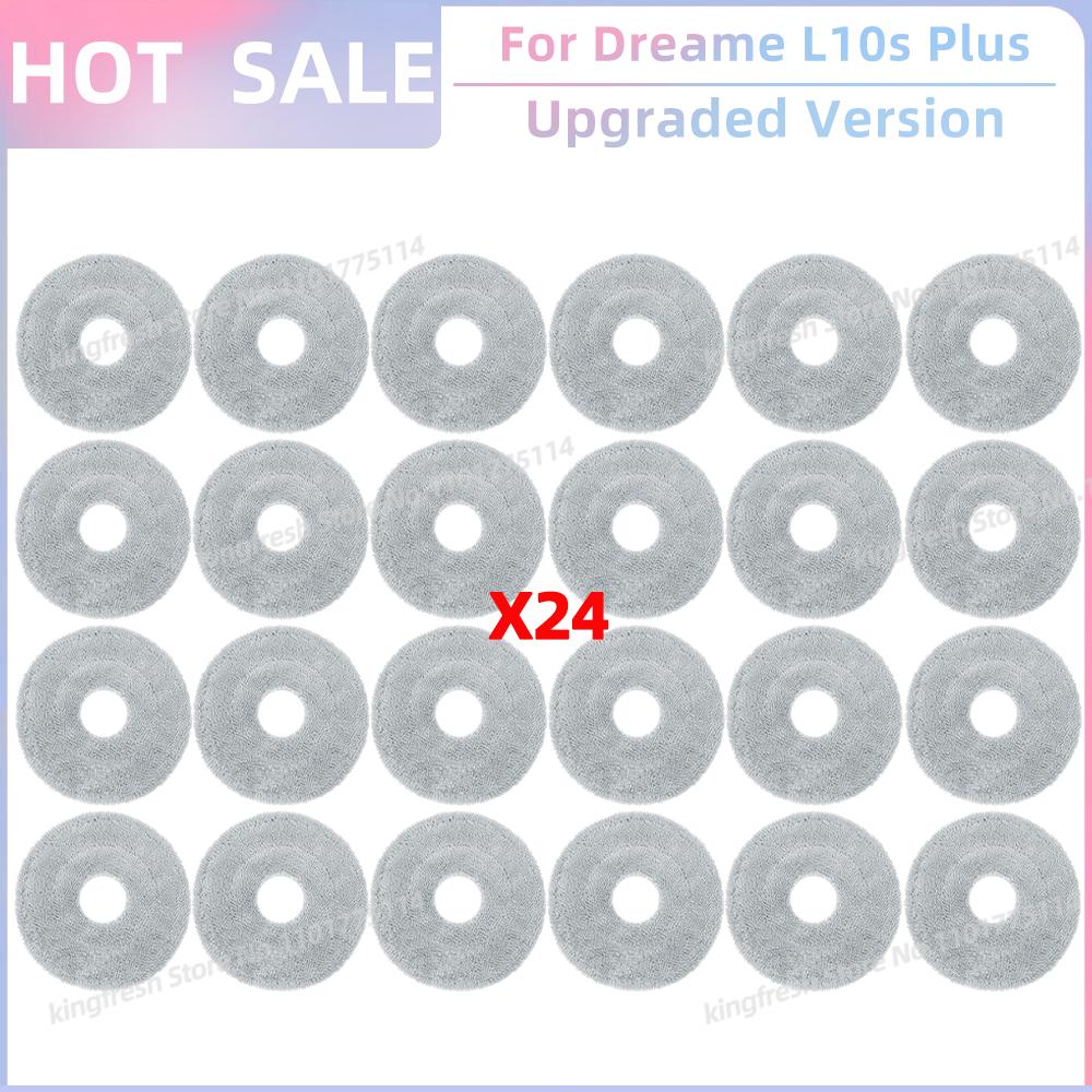 Compatible For Dreame L10s Plus RLL42SD Replacement Parts Main Roller Side Brush Hepa Filter Mop Pad Cloth Dust Bag Accessories