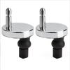 Universal Stainless Steel Toilet Seat Mounting Kit with Quick-Release Buckle