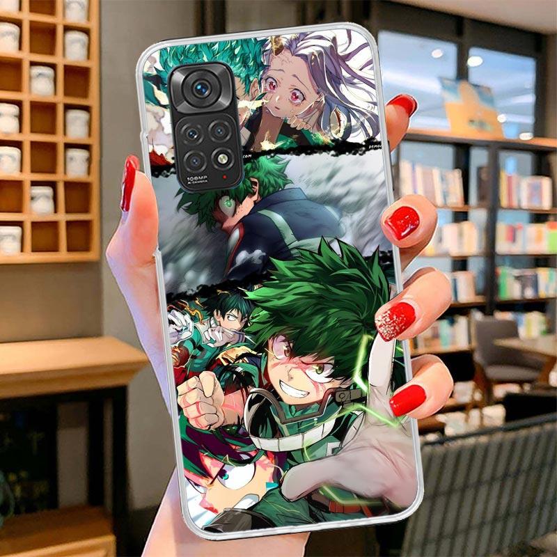 My Hero Izuku Deku Cover Phone Case For Xiaomi Redmi Note 15 14 13 12 11 10 Pro Plus 14S 12S 11S 11T 11E 10S Soft Fundas Shell R