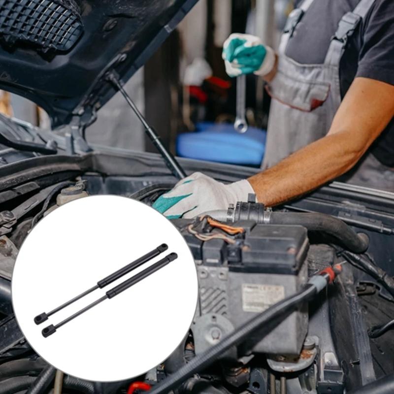 Hydraulic Bonnet Lift Support Rod Kit 700N Capacity With Mounting Brackets Easy Installation Suitable For D40 ACMAT ALTV