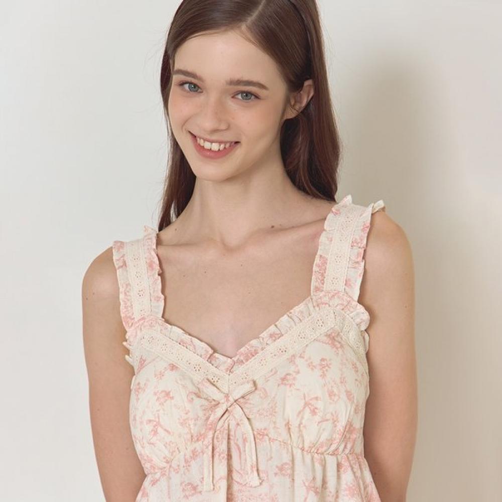 Lunaluz Women S Two Piece Cotton SleeveleSS pajamaS With Bra Cap 2c
