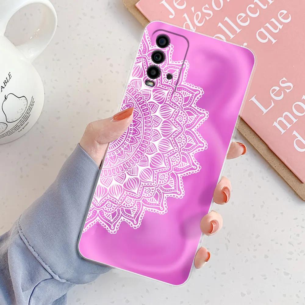 For Xiaomi Redmi 9T Case Redmi9T Back Cover Girls New Fashion Clear Phone Fundas Soft Silicone Case For Xiaomi Redmi9 T 9T Coque