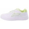 New LiNing Slip Resistant, Abrasion Resistant, Lightweight Low top Skateboard Shoes Women's White Green AGCQ578-8
