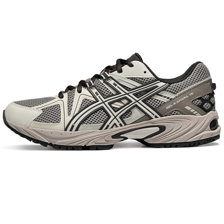 New Asics Gel Kahana TR Cushioning, Wear Resistant Low Top Chunky Sneakers Unisex Gray 1203A390-026
