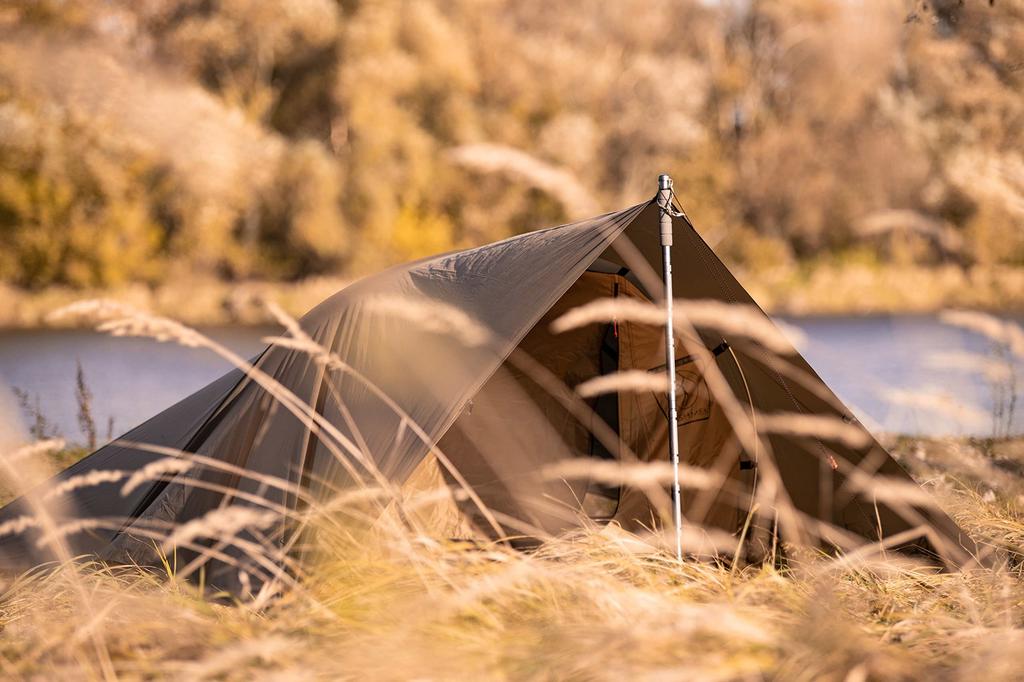 BUSHMEN Travel Gear LODGER Core Official Japanese Product CORE-Tent® Tent, (Olive)