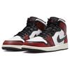 Air Jordan 1 Mid SE Wear-Away Men Sneakers White Black Sail DV9565-006