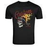 Custom Build & Repair Skull Helmet Biker Graphic T-Shirt